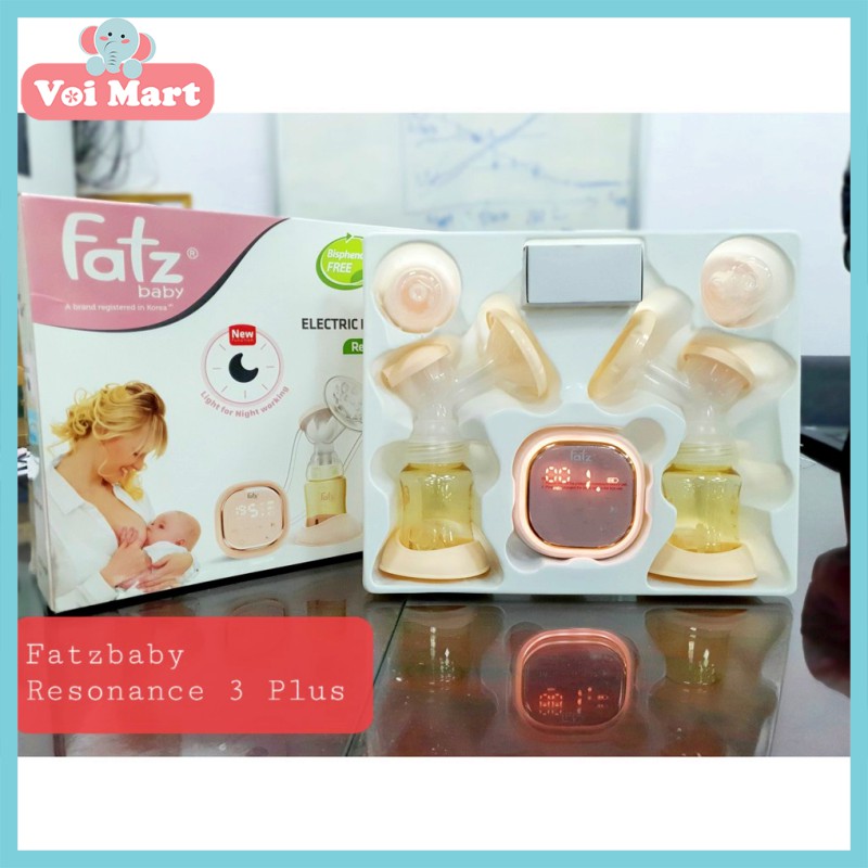 BÌNH PPSUMÁY HÚT SỮA ĐIỆN ĐÔI FATZ BABY RESONANCE 3 PLUS - BÌNH PPSU CAO CẤP- RESONANCE 3 PLUS - FB1161VN