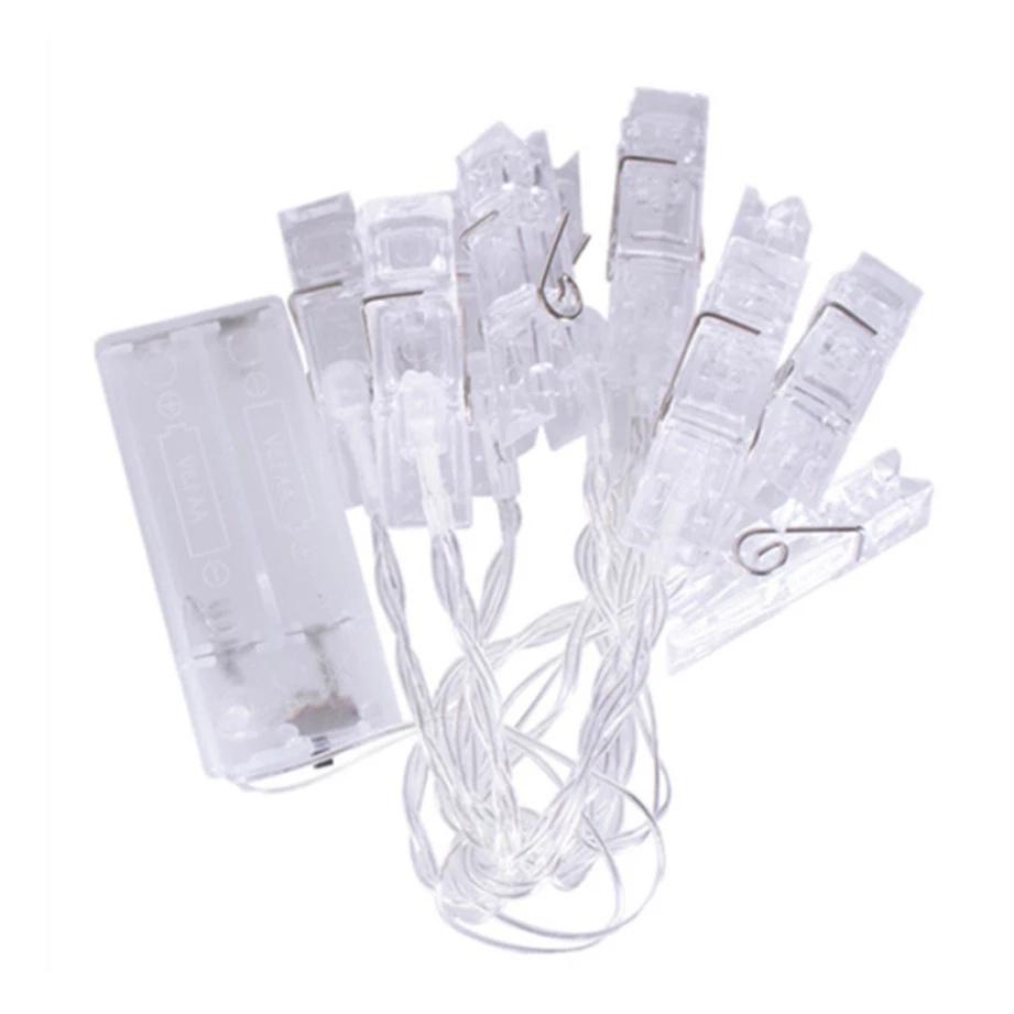 Dây Đèn LED 5M / 10M Kẹp Ảnh Trang Trí Tiệc Cưới / Giáng Sinh