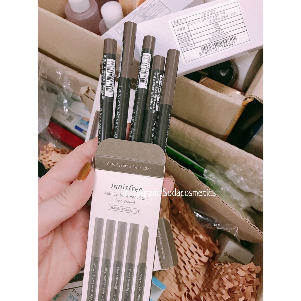CHÌ KẺ MÀY INNISFREE AUTO EYEBROW PENCIL