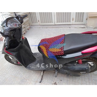 Đệm Lót Yên Xe Máy Bằng Hạt Gỗ (Dành Cho Xe Ga)