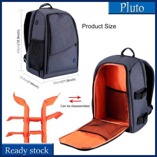 Mới Ba Lô PULUZ Chống Nước Chống Sốc Cho Máy Ảnh DSLR SLR