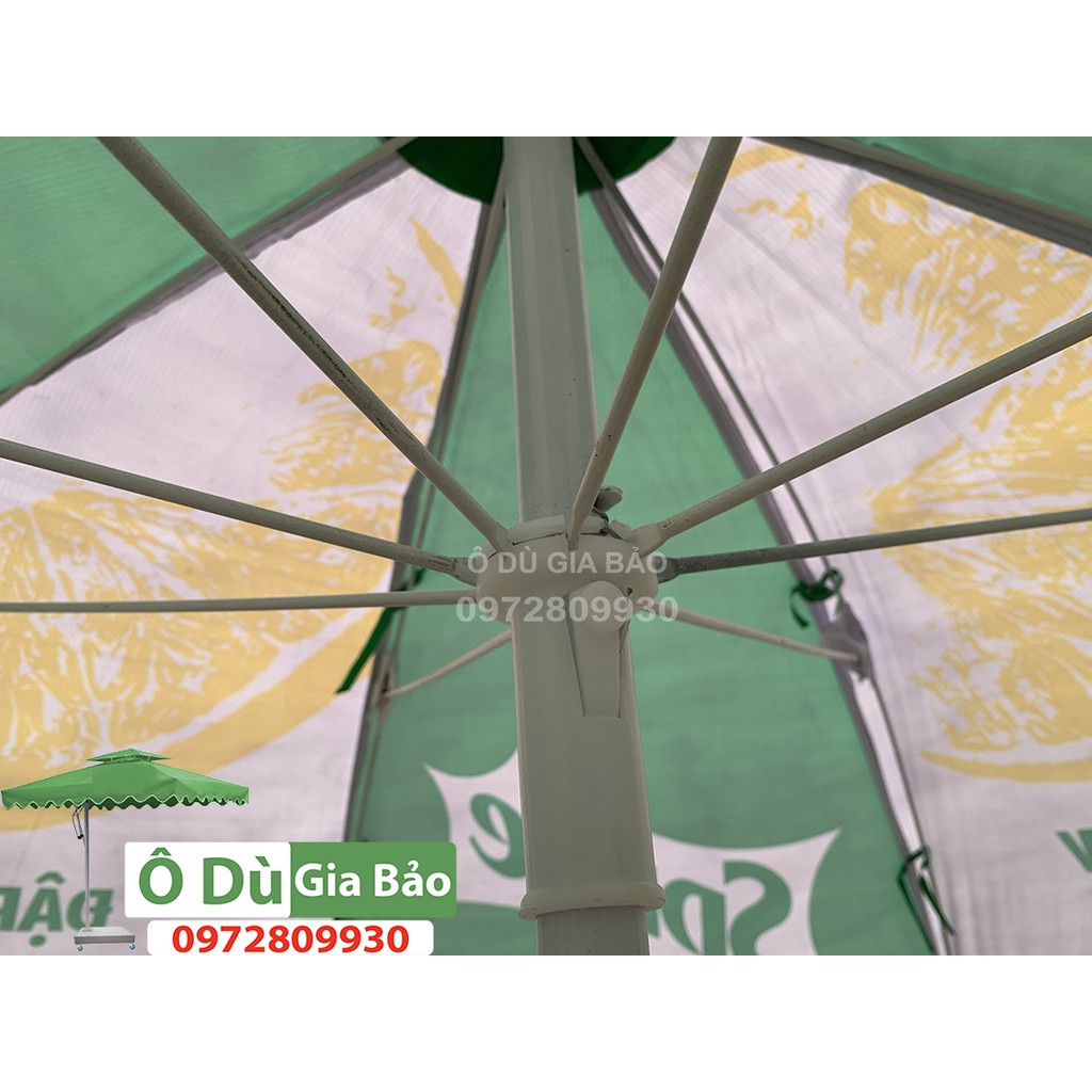 Ô Dù Chính Tâm Quảng Cáo Che Mưa Che Nắng 2M4
