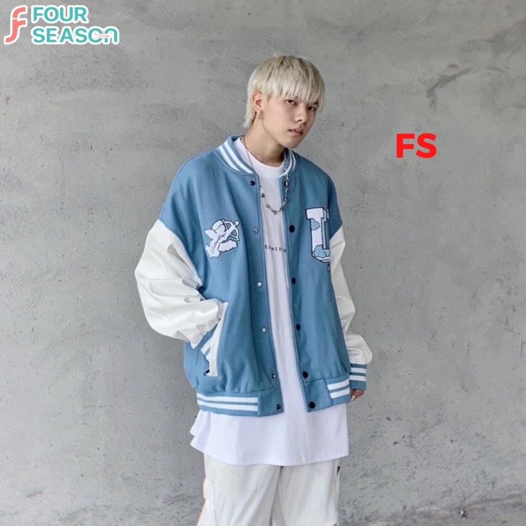 Áo khoác bomber nỉ unisex UNDERTRAP BBN06 FS jaket nam nữ chất lượng giá rẻ hottrend street style