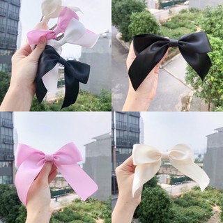 Nơ kẹp tóc bản nhỏ dễ thương