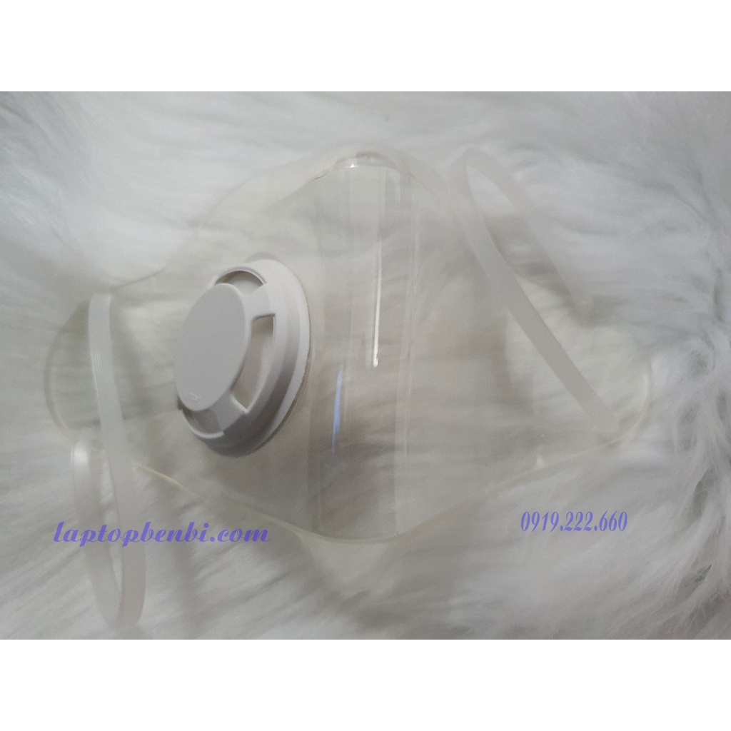 Khẩu Trang Nhựa TPU Trong Suốt MAX99 - có thể dùng lại nhiều lần