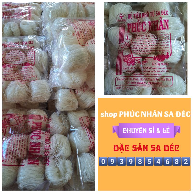 1kg HỦ TÍU VẮT KHÔ SA ĐÉC - Đồng Tháp