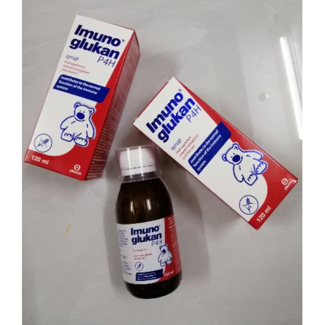 Siro Tăng Cường Miễn Dịch Cho Bé Imunoglukan P4H 120ml