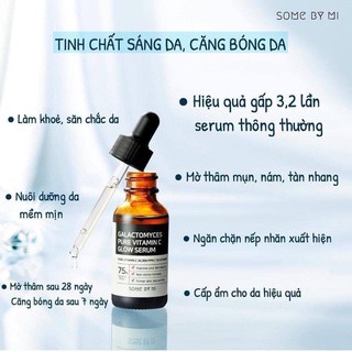 Tinh chất some by mi Dưỡng Trắng Chống Lão Hóa  Galactomyces Pure Vitamin C Glow Serum 30ml