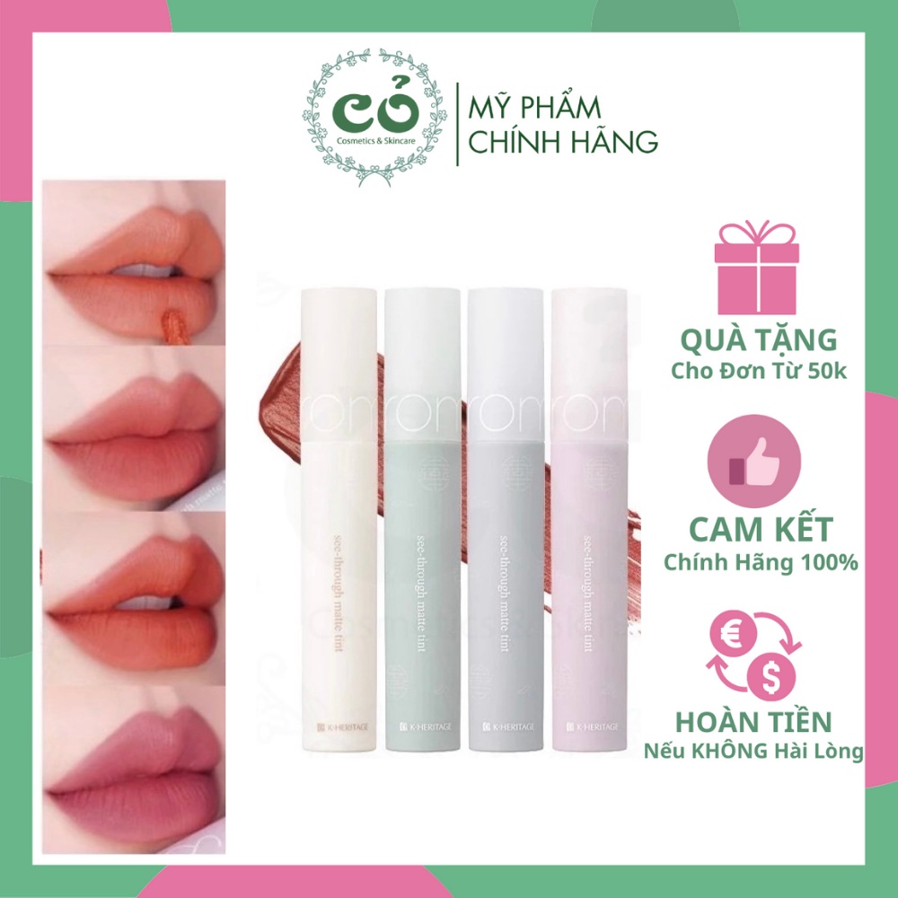 Son Romand See Through Matte Tint (Hanbok) | Thế Giới Skin Care