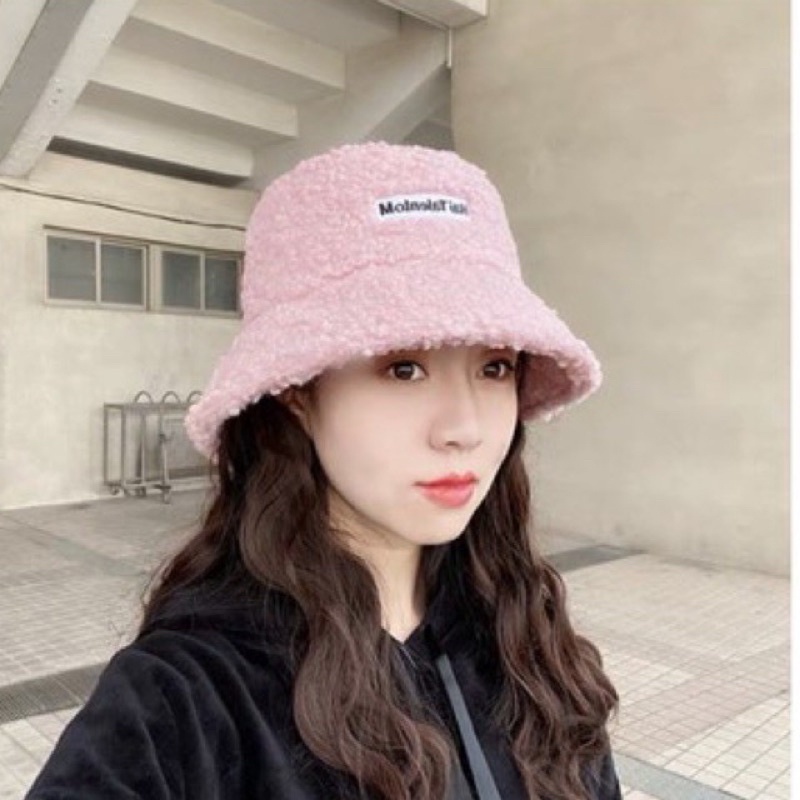 Mũ Lông Cừu💚CAM KẾT CHUẨN💚Mũ bucket lông cừu phong cách Hàn Quốc mềm mại - MU4