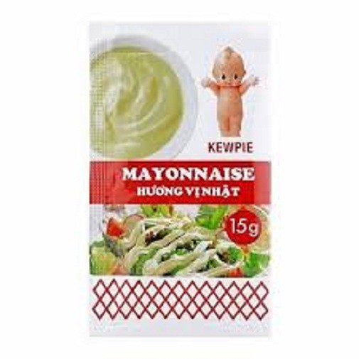 Combo 10 túi Sốt Mayonnaise Kewpie Hương Vị Nhật (15g/1 túi)