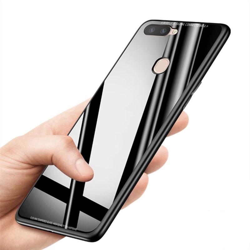 Ốp lưng tráng gương kiểu dáng sang trọng dành cho OPPO F9 /F7 /F5