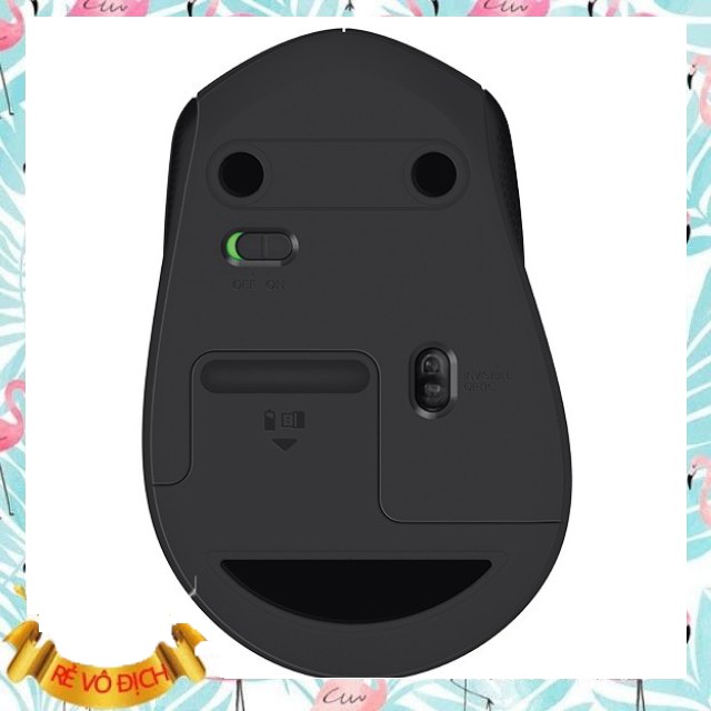 Chuột không dây M330 (Xả Kho) Chuột logitech giá rẻ với USB nhận tín hiệu 2.4GHz dùng trong nhà.CM5 .x