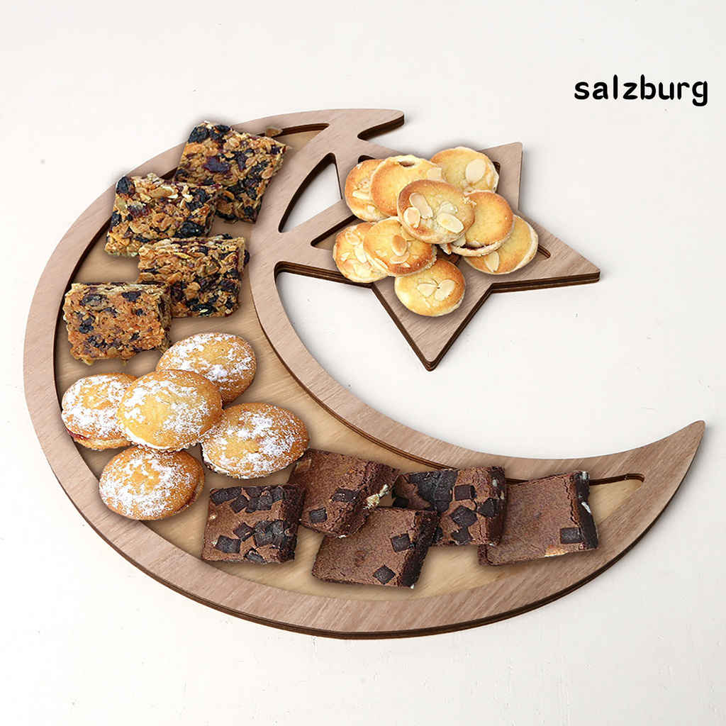 Khay Gỗ Hình Chữ Nhật Thiết Kế Đục Lỗ Trang Trí Nhà Cửa Diy