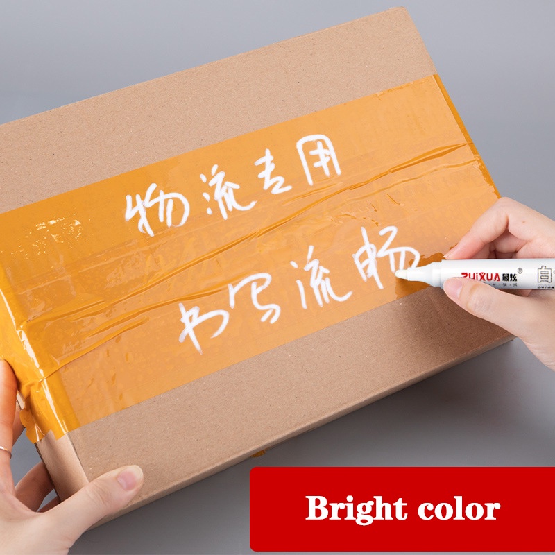 Set 3 / 5 Bút Đánh Dấu Màu Trắng Cỡ Lớn 0.8 / 1.0 / 2.0mm