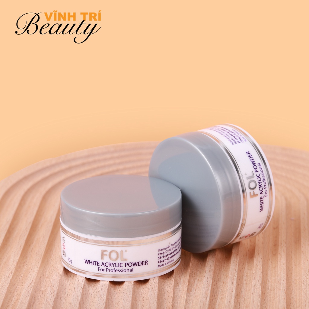 Bột Đắp Móng White Fol 20g