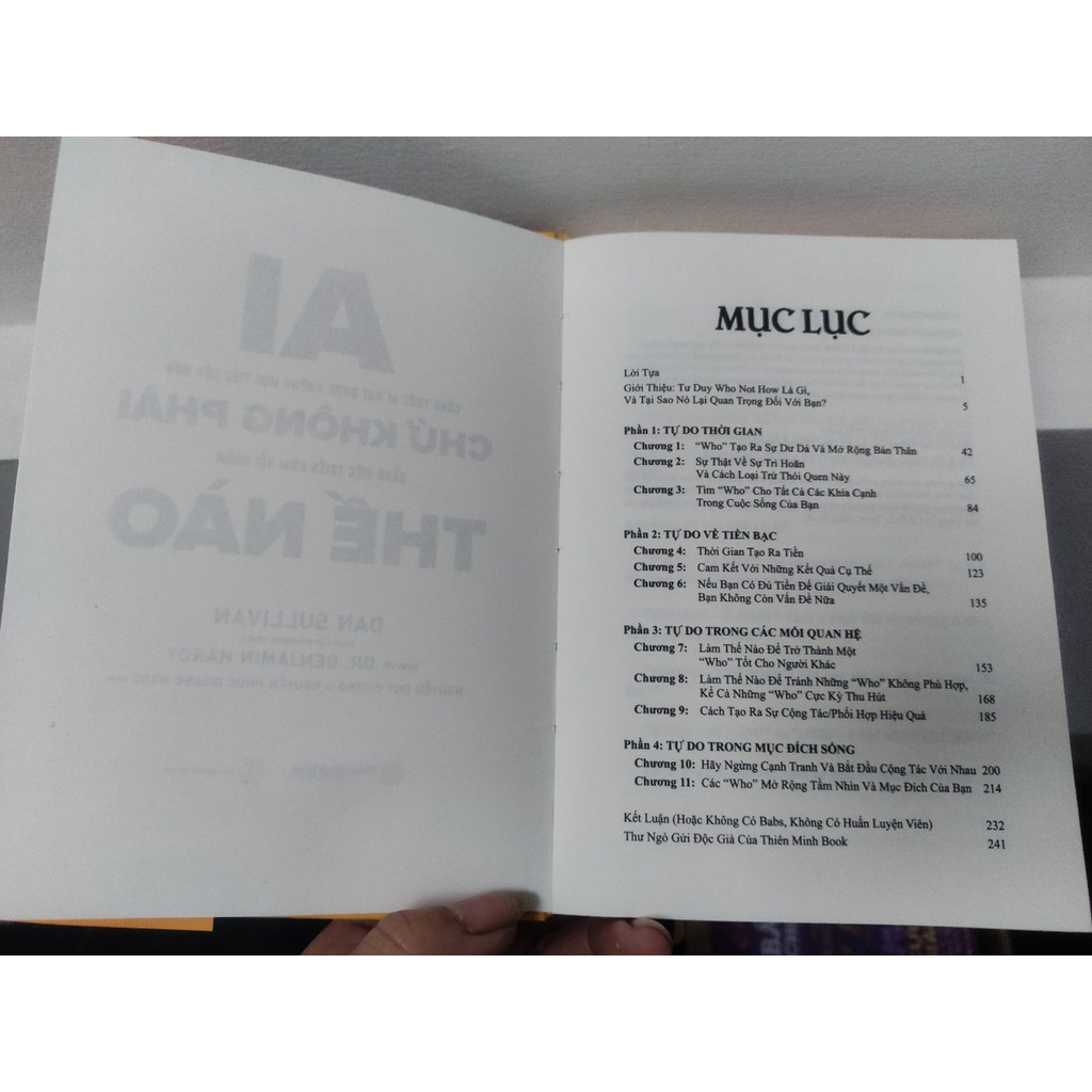 Sách - Ai Chứ Không Phải Thế Nào ? Công Thức Để Đạt Được những Mục Tiêu Lớn Hơn Bằng Cách Triển Khai Đội Nhóm