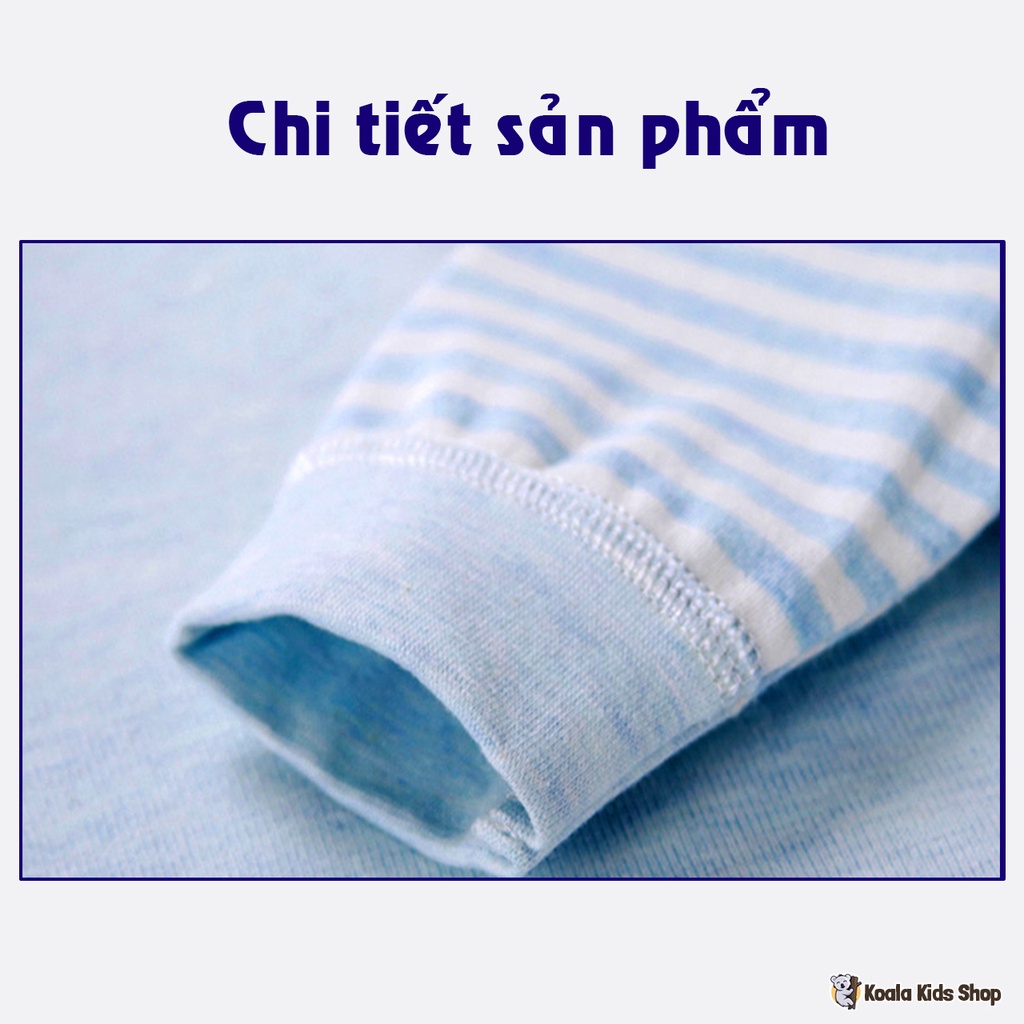 Bộ quần áo thun thu đông bé trai Đồ bộ dài tay cotton dài tay trẻ em từ 2 - 7 tuổi