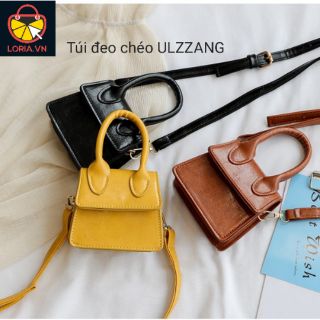 Túi đeo chéo ulzzang mini chữ A 3 màu