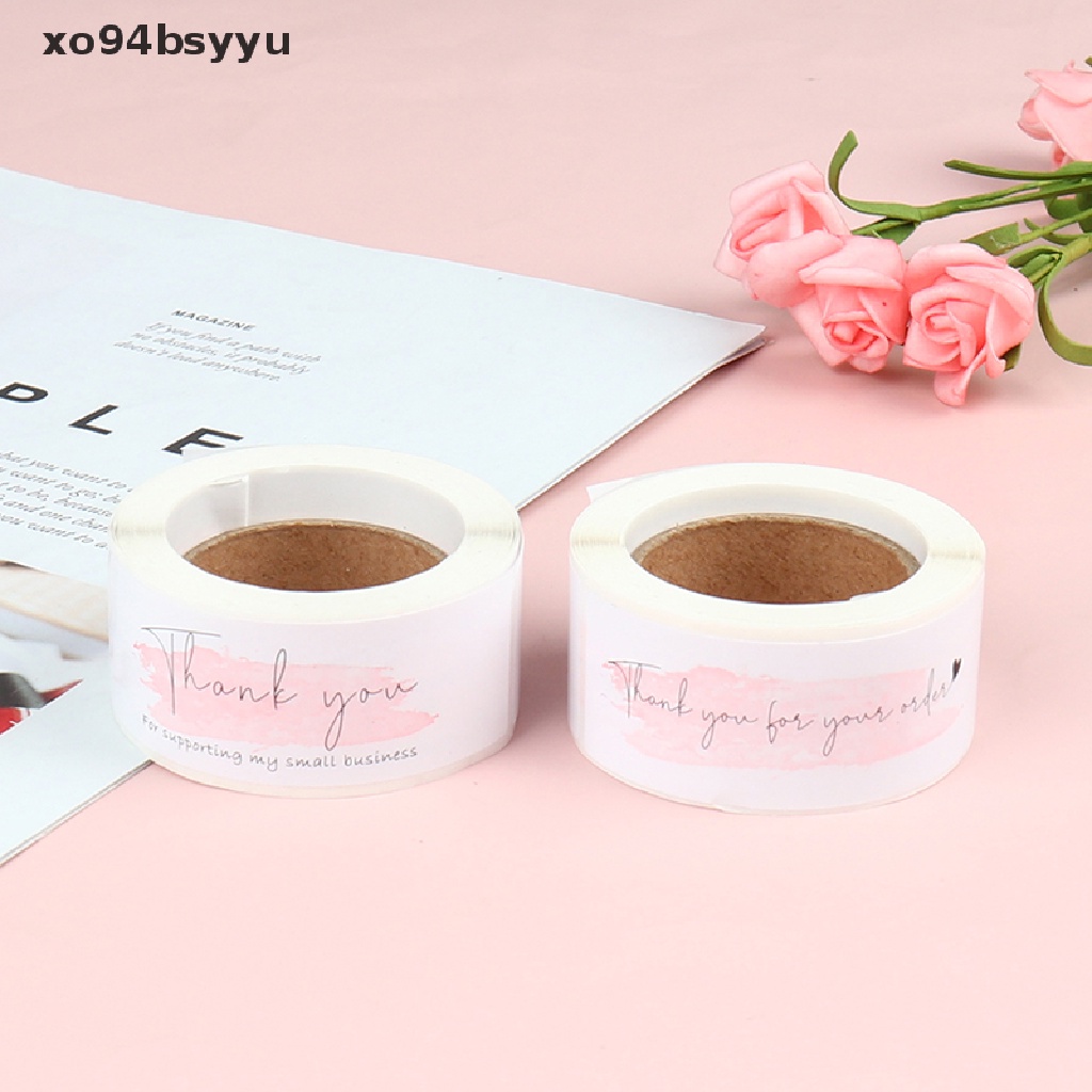 120 Nhãn Dán Trang Trí Chữ thank You For Your Order "