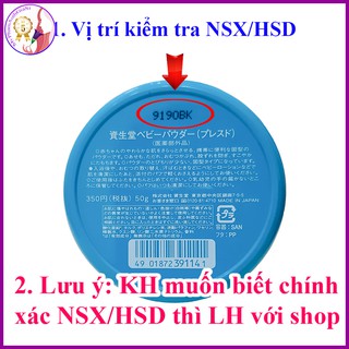 Phấn Phủ Shiseido Baby Powder 50g