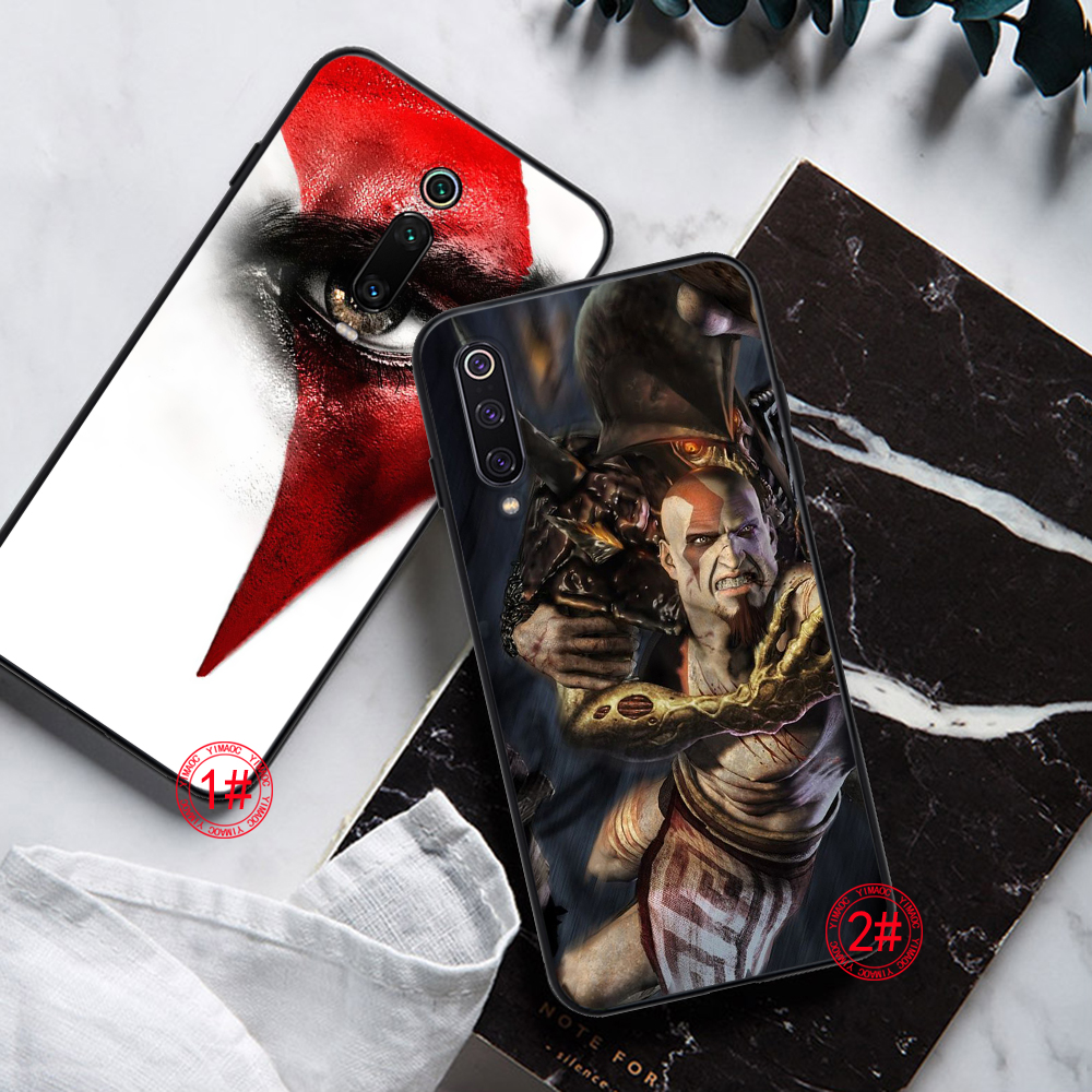 Ốp Lưng Mềm In Hình Kratos God Of War 4 Cho Xiaomi Mi 11i 11 Redmi K3 Redmi K40 Note 9 10 Pro Max