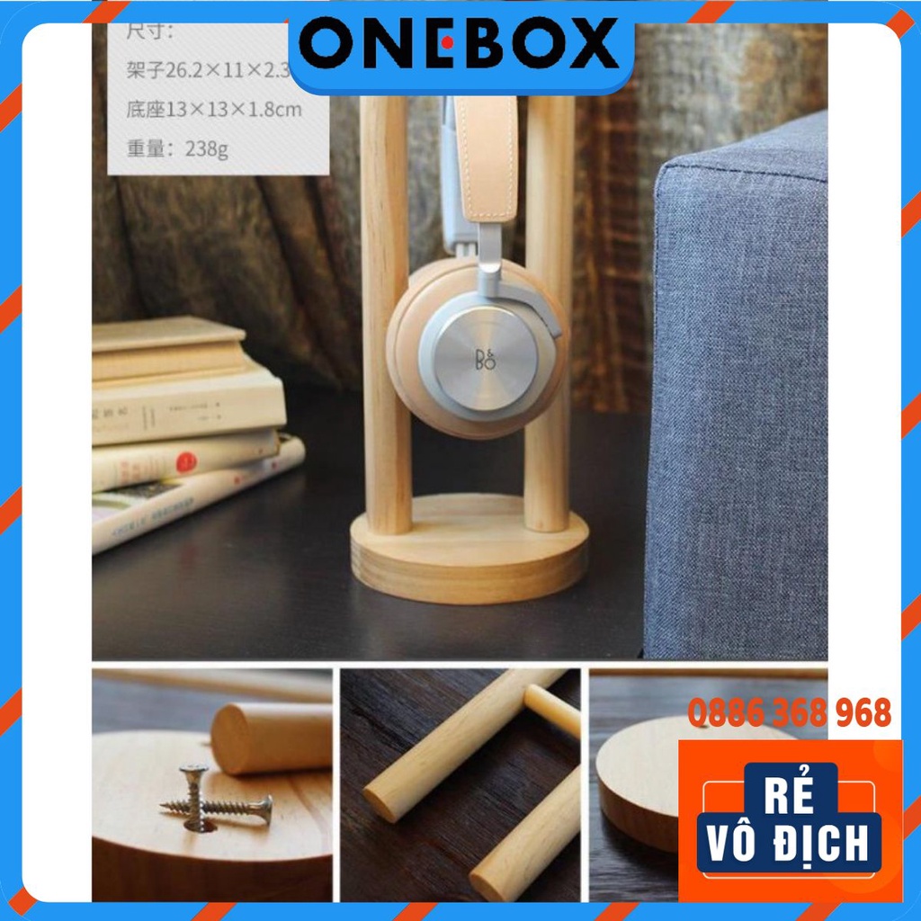 Giá Treo Tai Nghe RGB Chụp Tai Gaming Bằng Gỗ Tự Nhiên Kệ Đỡ Tai Nghe Chụp Đầu Để Bàn Giá Rẻ Dễ Tháo Lắp