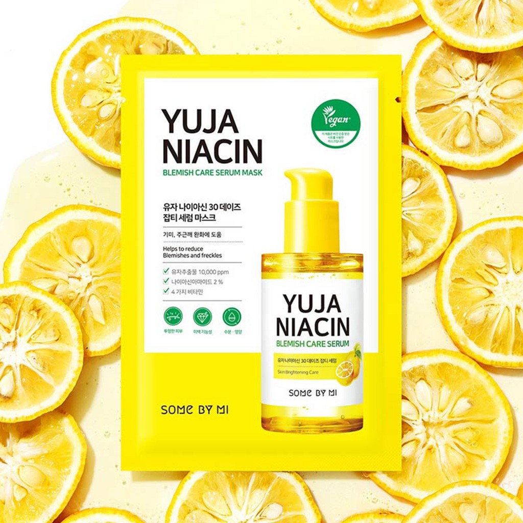 Mặt Nạ Dưỡng Trắng Da Dầu Mụn Some By Mi Yuja Niacin 25g