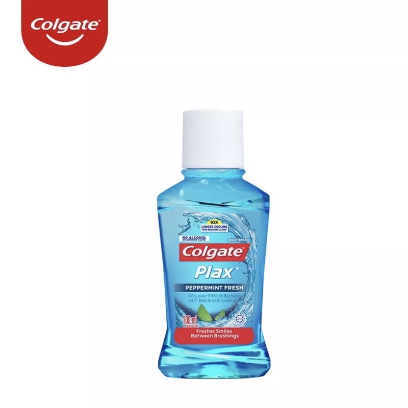 Nước Súc Miệng Colgate Plax Bạc Hà The Mát 100ml