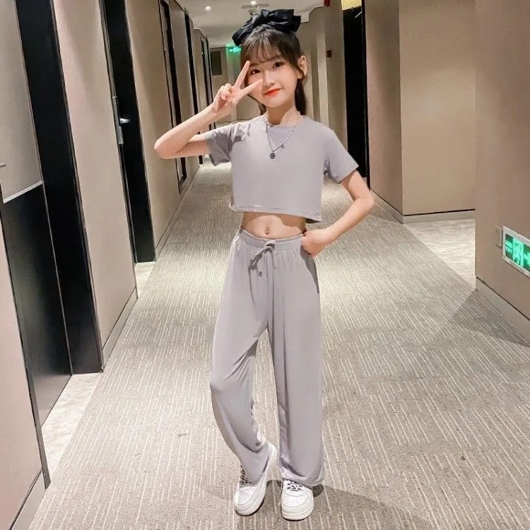Bộ Đồ Thời Trang 2 Món Gồm Áo Thun Phối Quần Dài Kiểu Hàn Quốc Chất Lượng Cao Cho Bé Gái Từ 3 Đến 4 Đến 5 Đến 6 Đến 7 Đến 8 Đến 9 Đến 10 Đến 11 12 Tuổi
