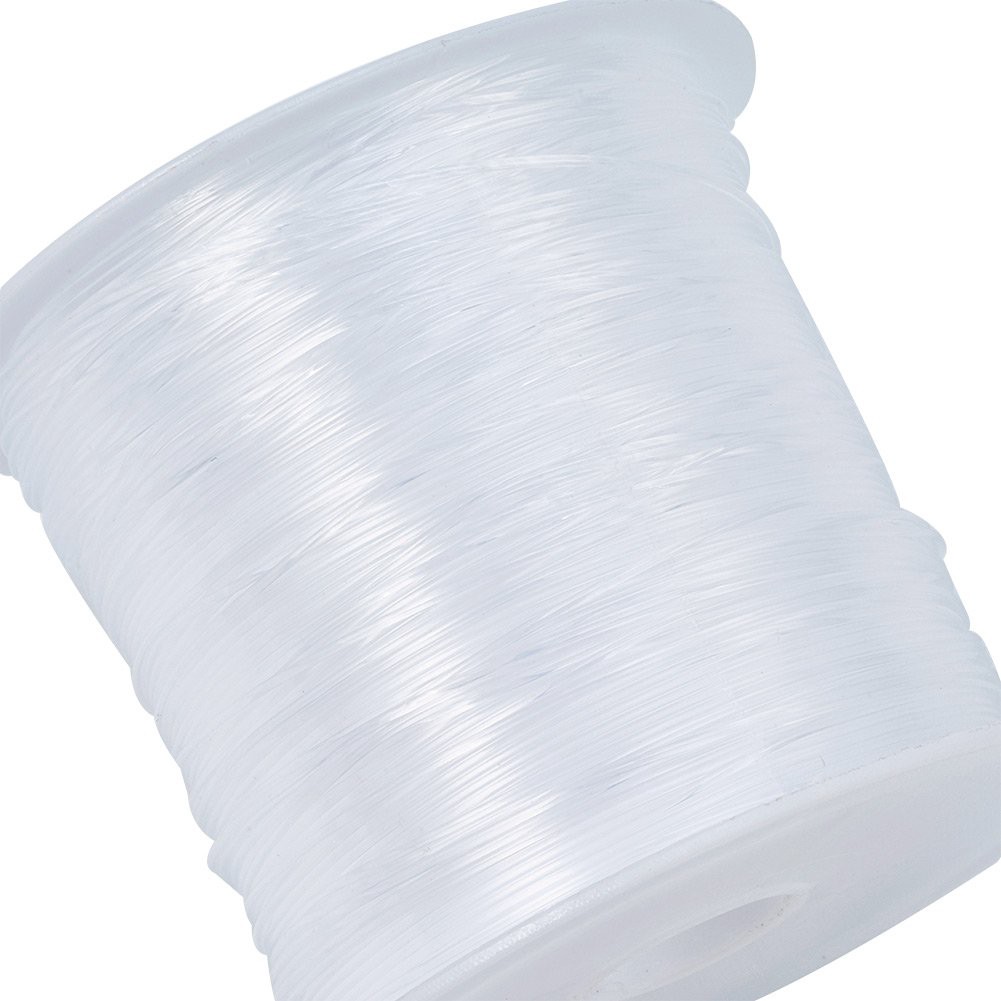 Cuộn Dây Nylon Trong Suốt 40m 0.2-0.4mm Làm Nữ Trang