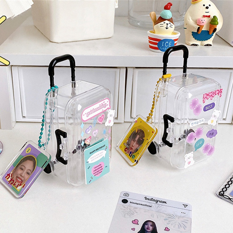 Hộp Đựng Trang Sức Mini Dạng Xe Kéo Đa Năng Sáng Tạo