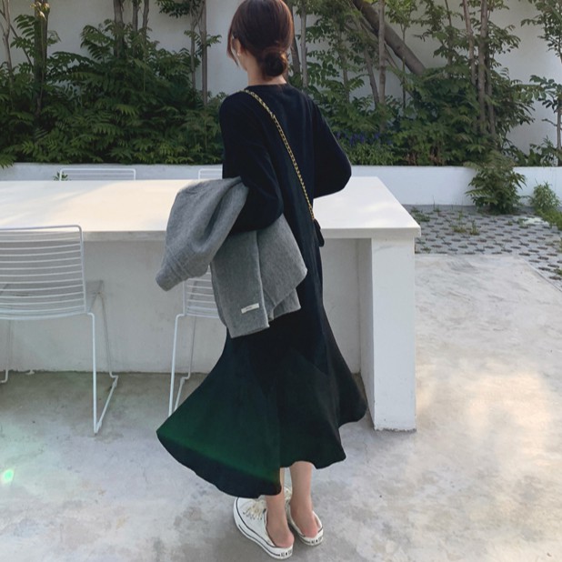 Đầm Tay Dài Phong Cách Retro 40143 | BigBuy360 - bigbuy360.vn