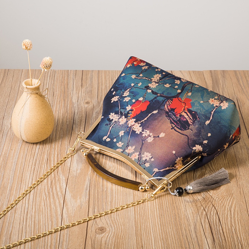 Youyo Túi Tote Phong Cách Trung Hoa Cổ Điển Dành Cho Bạn Nữ