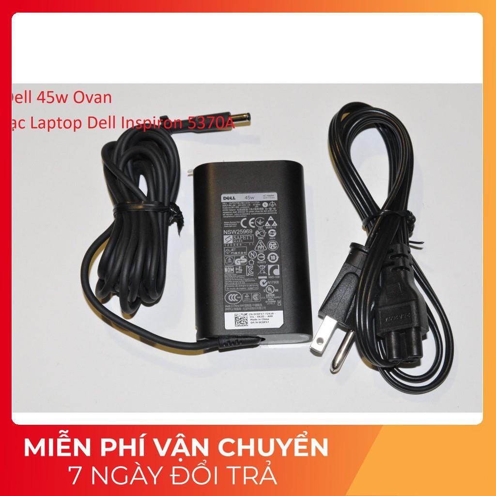 ⚡️[Sạc zin] Sạc laptop Dell Inspiron 5370, P87G P87G001 19.5V - 2.31A - 3.34A - 45W - 65W Chân kim nhỏ 4.5 x 3.0 mm