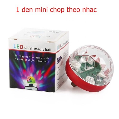 Đèn mini chớp theo tiếng nhạc nhìu màu