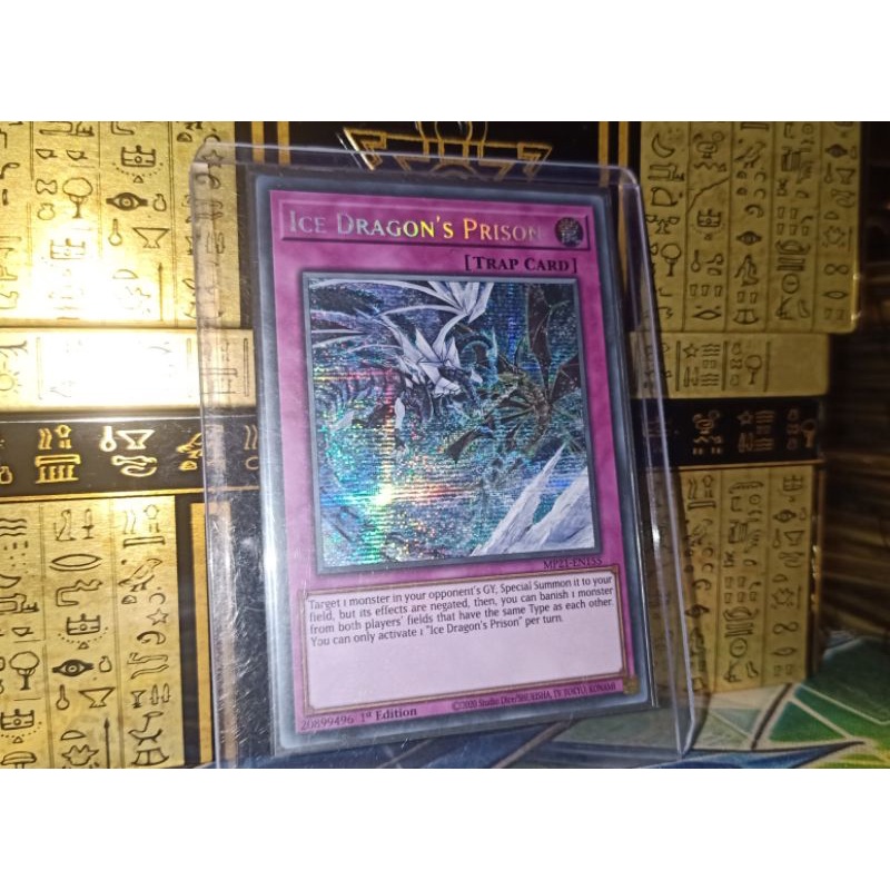 thẻ bài: Ice Dragon's Prison - MP21-EN155 - Prismatic Secret Rare 1st Edition