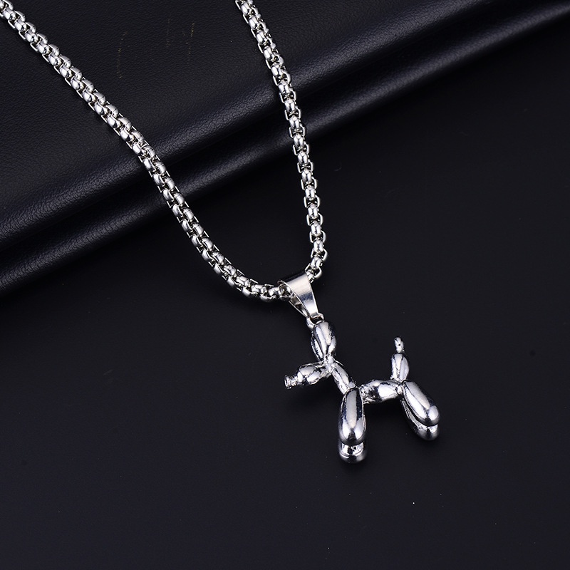 XiaoboACC Vòng Cổ Bằng Thép Không Gỉ Dài Phong Cách Thời Trang Hip-hop - 60cm