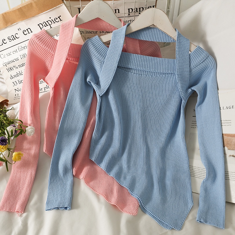 NUZIRO Áo thun  trễ vai thời trang quyến rũ cho nữ