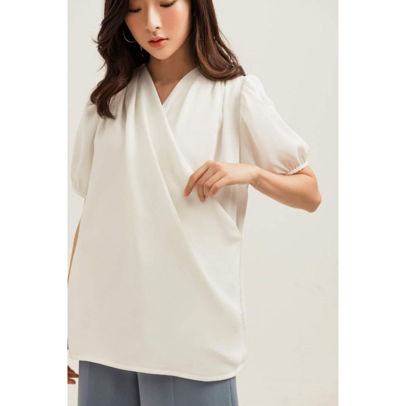 ÁO DOTTIE WRAP BLOUSE