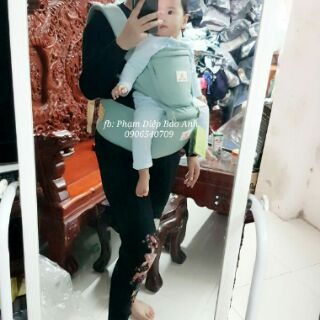 Địu ngồi cho bé yêu