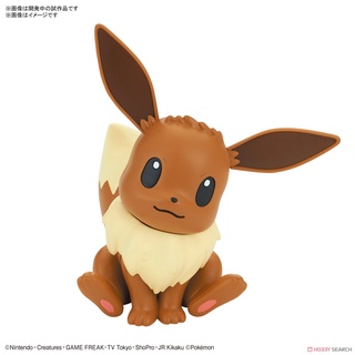 Đồ chơi mô hình lắp ráp Bandai Pokemon Pokepla Quick 04 Eevee