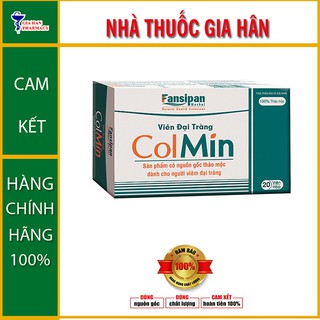 Viên Đại Tràng ColMin Dành Cho Người Viêm Đại Tràng