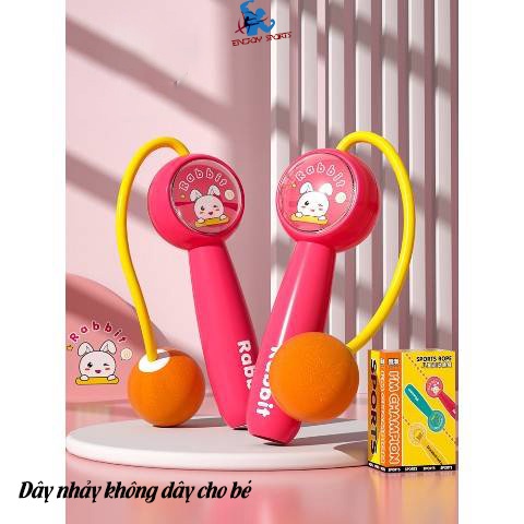 Dây Nhảy Không Dây Chất Lượng Cao Dành Cho Bé 3-5-10 Tuổi