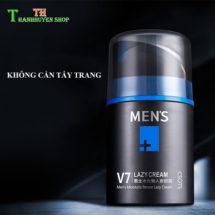 (Freeship - Hàng Chính Hãng) Lazycream Kem Che Khuyết Điểm Makeup Nâng Tone Da Cho Nam (Trung Quốc Nội Địa) | BigBuy360 - bigbuy360.vn