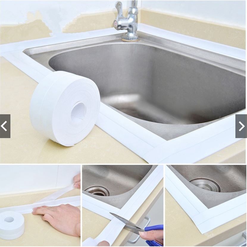 Băng dính dán viền bồn rửa chén chống thấm nước