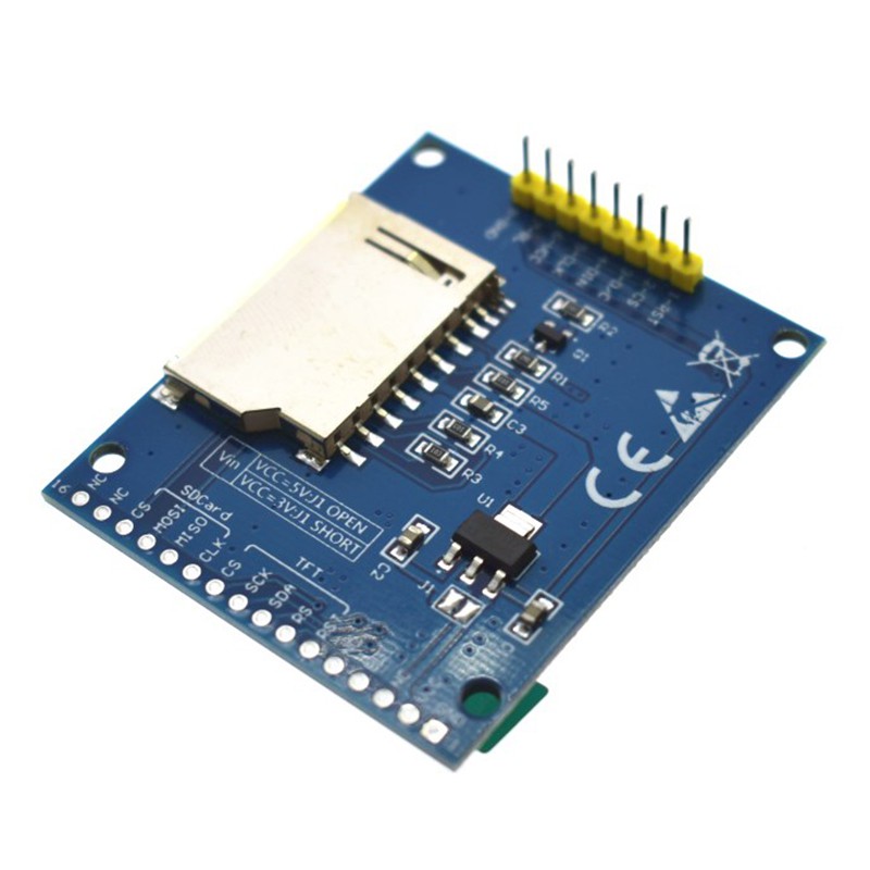 1 Mạch Modun Màn Hình LCD 1.8 &quot;128 * 160 TFT + Adapter Nguồn IC SD Arduino 1.8&quot; 128 * 160