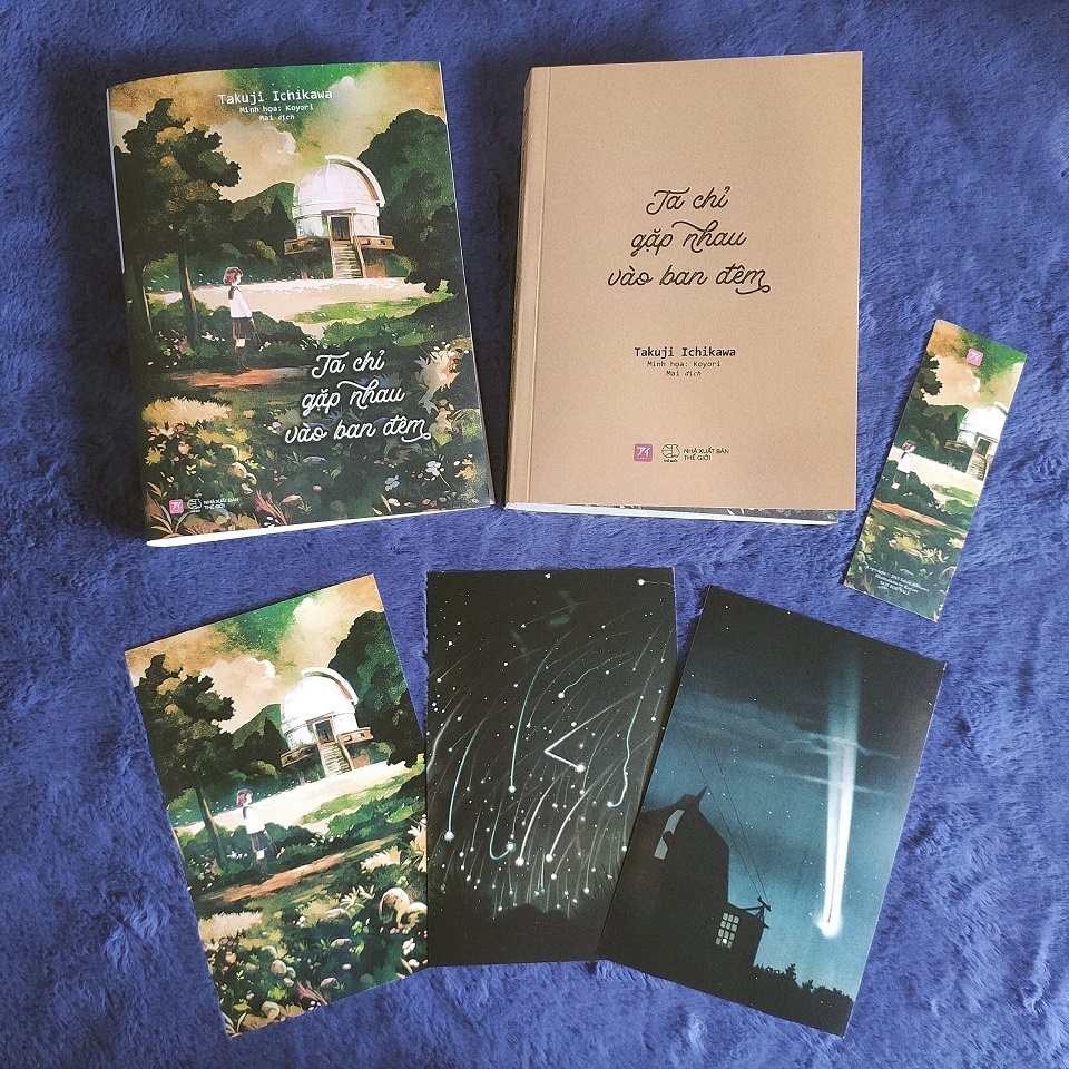 Sách - Ta Chỉ Gặp Nhau Vào Ban Đêm ( Tặng Kèm 03 postcard, 01 bookmark )