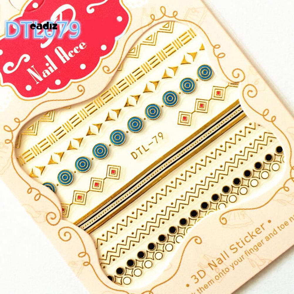 [Hàng mới về] Nhãn dán trang trí móng tay nghệ thuật