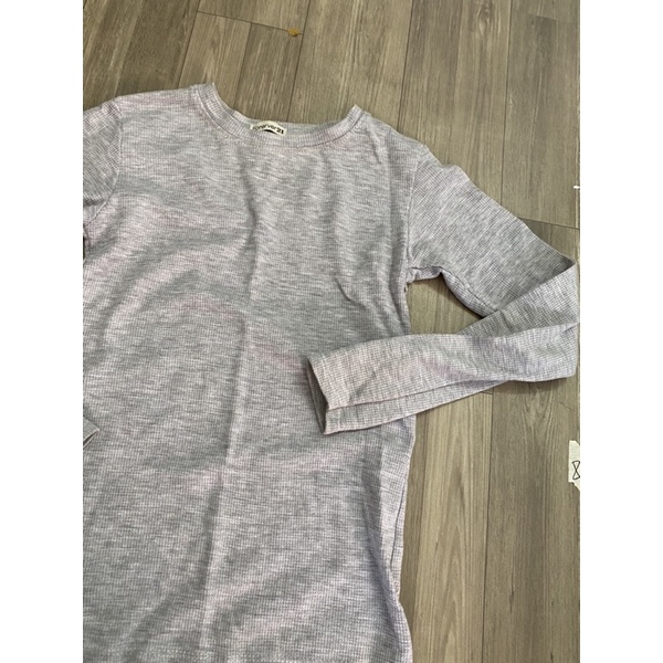 2hand áo xám tay dài